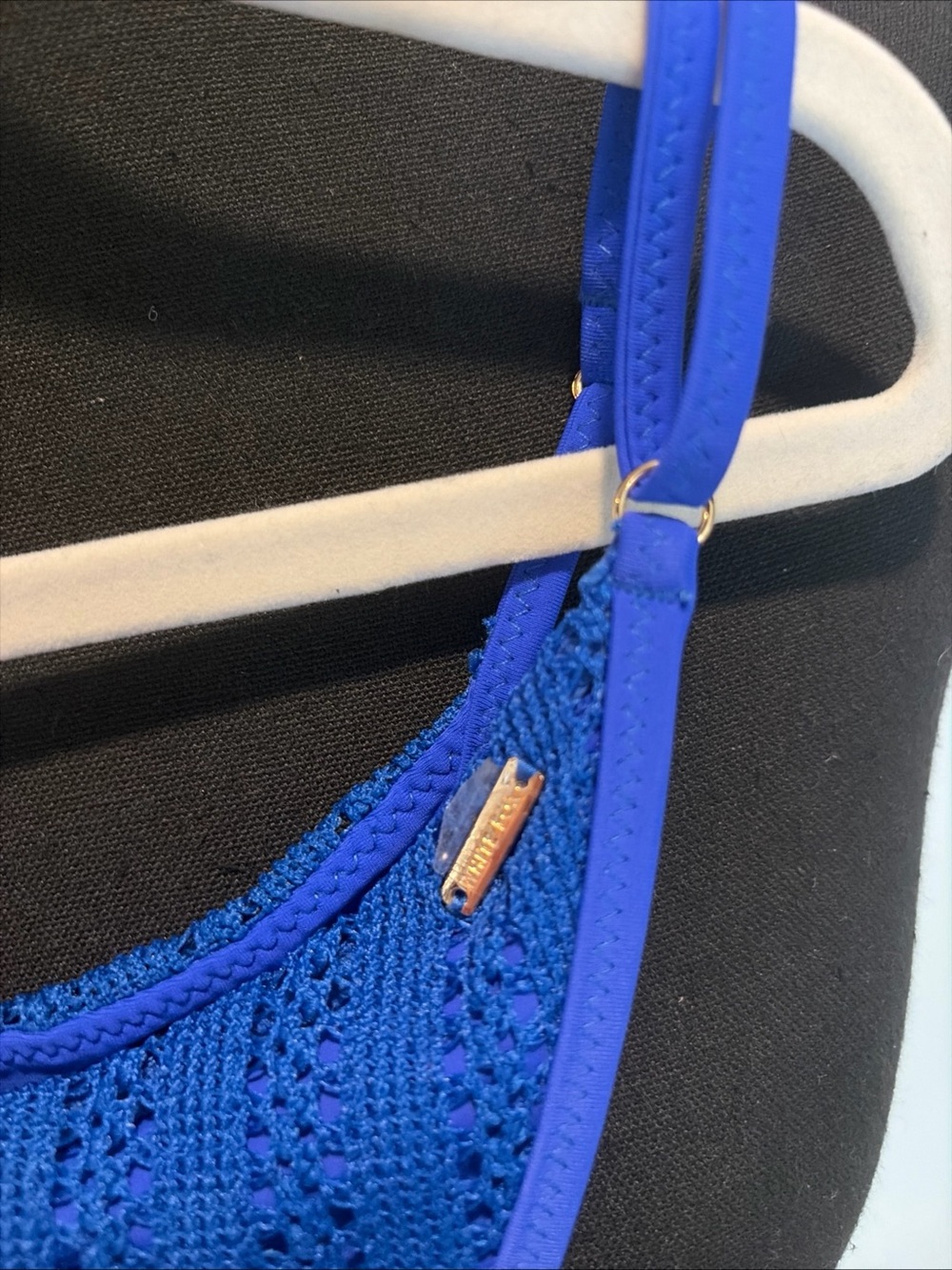 White Fox Swim Bikini Cobolt Bathing suit Blue Two Piece - Picture 11 of 15
